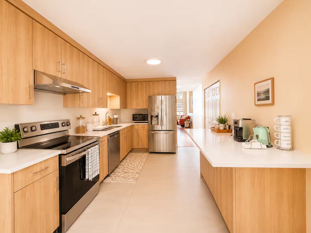Coffee bar kitchenette